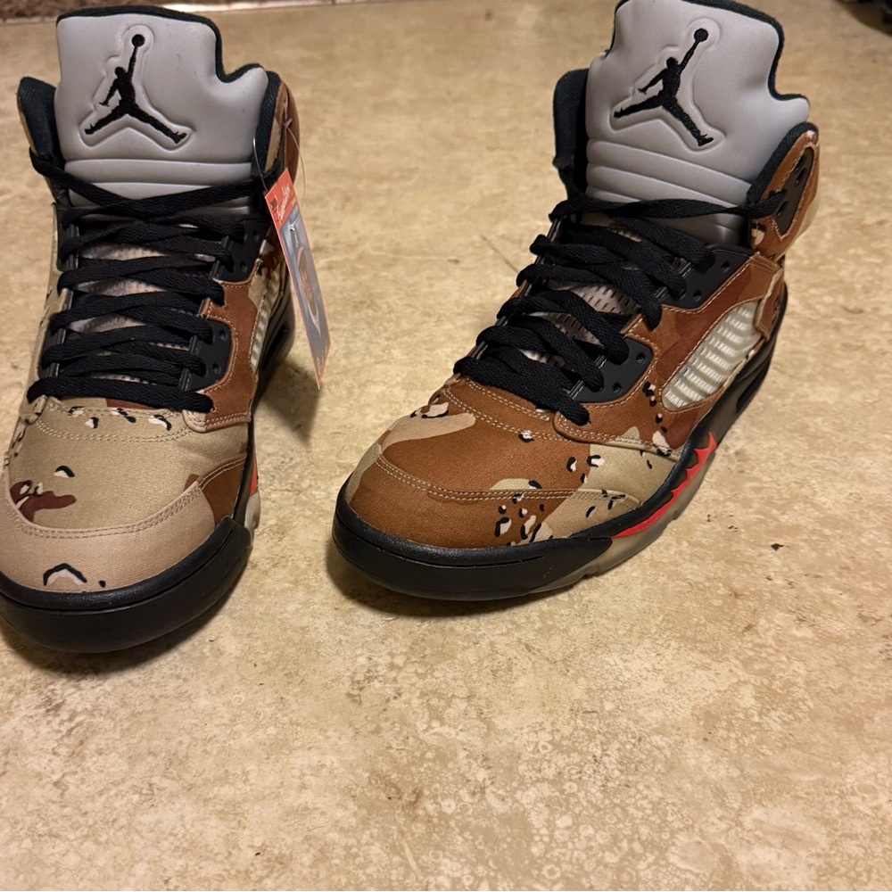 Jordan Sneakers in Brown and Black